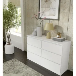Homlando Maja dressoir S6 120 cm wit mat