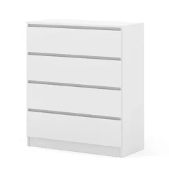 Homlando Maja dressoir S4 40x90x104 cm wit mat met 4 lades