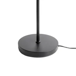 Leen Bakker MAKETSI - Staande lamp - Wit - IJzer/Stof
