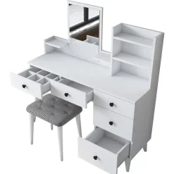 Arabic House Make-up Tafel - 112cm - Incl. Kruk - Bulon
