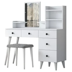 Arabic House Make-up Tafel - 112cm - Incl. Kruk - Bulon