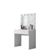 Arabic House Make-up Tafel Wit - 90cm - Incl. Spiegel - Bengisu