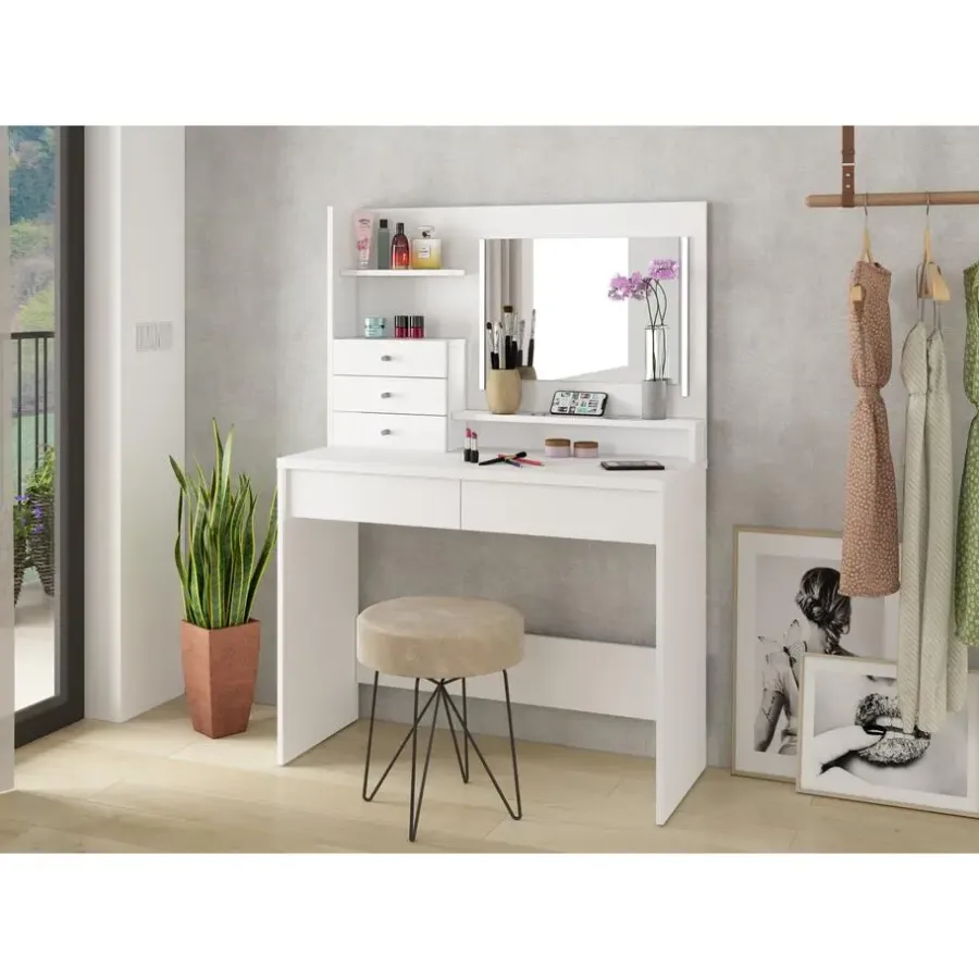 Trasman Make-uptafel Wish - wit