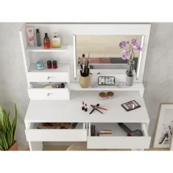 Trasman Make-uptafel Wish - wit