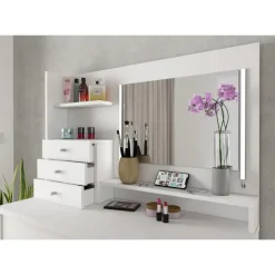 Trasman Make-uptafel Wish - wit