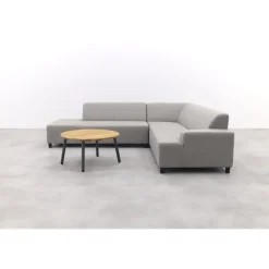 Van der Garde Tuinmeubelen - Premium Malaga/Mindo - hoekbank loungeset chaise longue - taupe