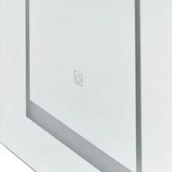 Spiegelkasten-Beliani MALASPINA - Badkamermeubel - Zwart - Multiplex