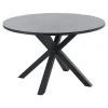 Beliani MALETTO - Tuintafel - Grijs - 120 x 120 cm - Aluminium