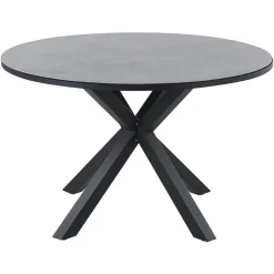 Beliani MALETTO - Tuintafel - Grijs - 120 x 120 cm - Aluminium