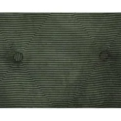 Hockers En Voetenbanken-Beliani MALLARD - Hocker - Groen - Corduroy