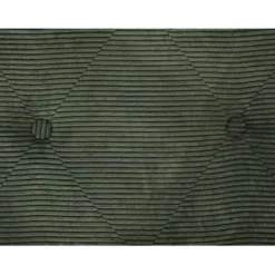 Hockers En Voetenbanken-Beliani MALLARD - Hocker - Groen - Corduroy