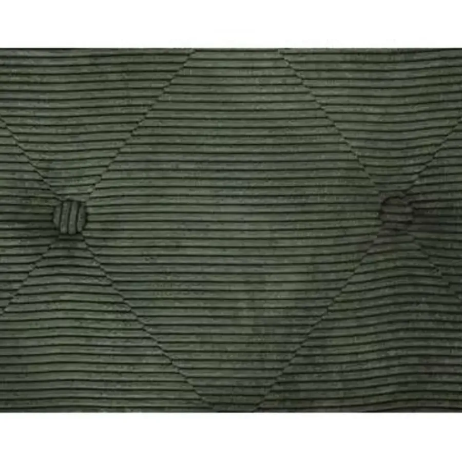 Hockers En Voetenbanken-Beliani MALLARD - Hocker - Groen - Corduroy