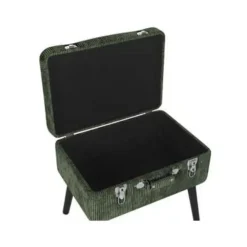 Hockers En Voetenbanken-Beliani MALLARD - Hocker - Groen - Corduroy