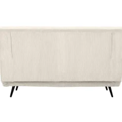 Slaapbanken|Slaapbanken-Dorel Home Mallory - Slaapbank 140 cm in crèmekleurige stof