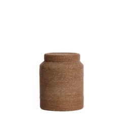 Light & Living Mand Betania - Donkerbruin - Ø33cm - Set van 2