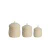 Light & Living Mand Kenmare - Crème - Ø34cm - Set van 3