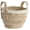 Leen Bakker Mand Pablo S - naturel - stro - 27xØ24 cm
