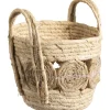 Leen Bakker Mand Rondo - naturel - 26,5xØ24 cm