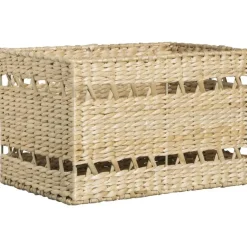 Leen Bakker Mand Saar M - naturel - 19x30x21 cm