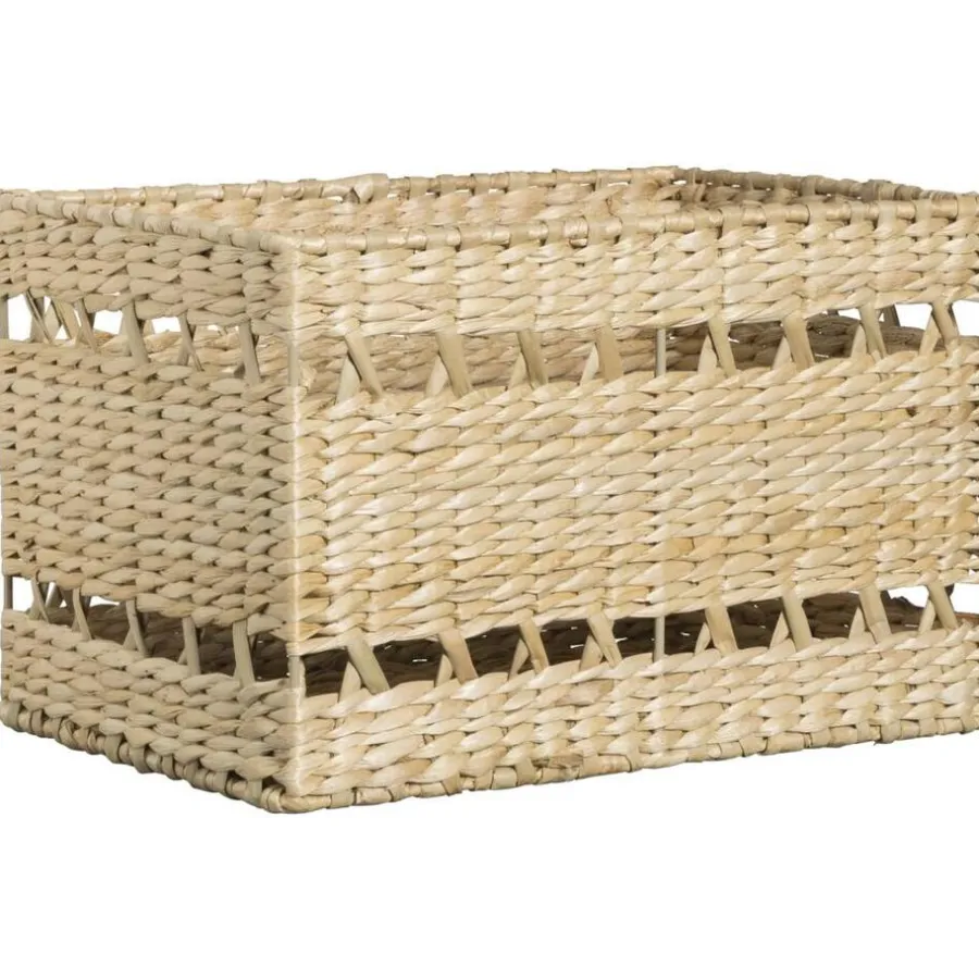 Leen Bakker Mand Saar M - naturel - 19x30x21 cm