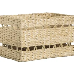 Opbergmanden-Leen Bakker Mand Saar S - naturel - 17x26x17 cm