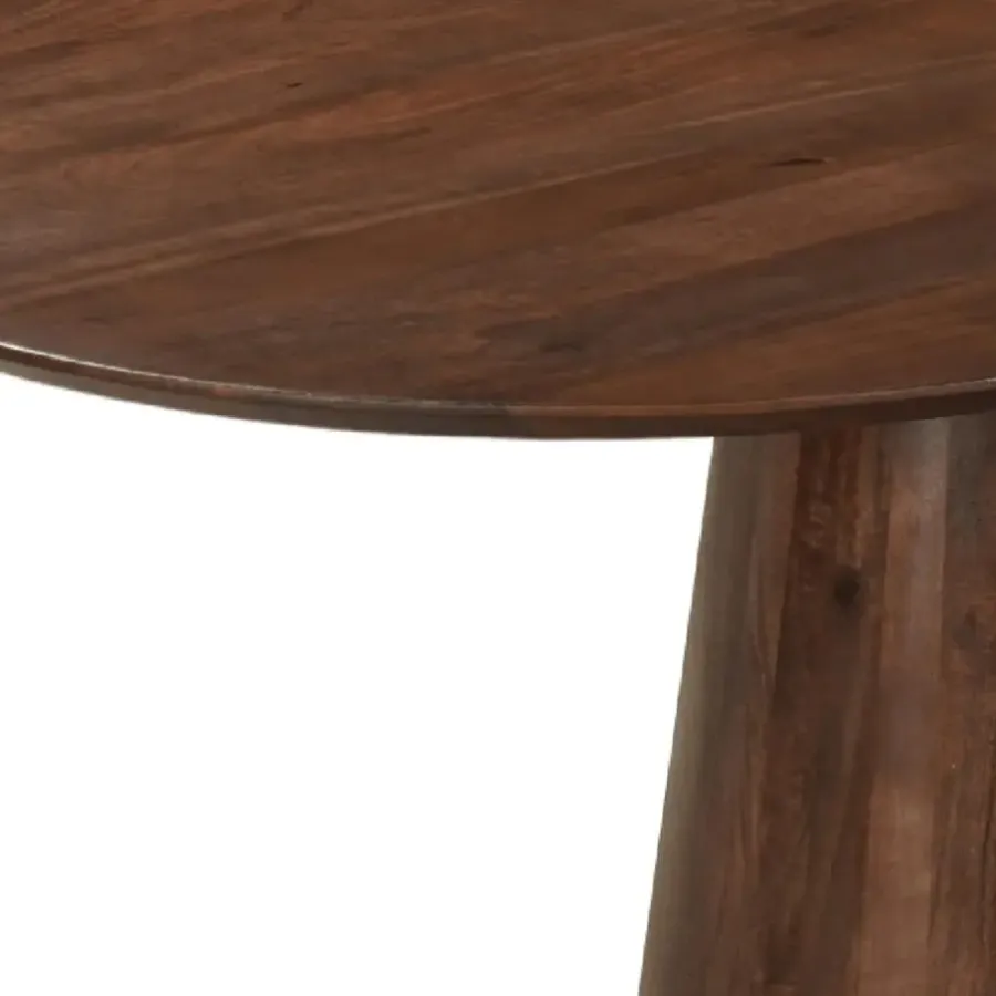 Industriële Eettafels|Ovale Eettafels-Mangohoutonline - Eettafel Nova Capsule Donkerbruin 240x110cm Rechthoekig