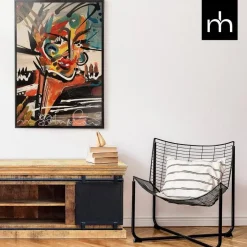 Tv Meubels-Mangohoutonline - TV Meubel Portland 140cm Rechthoekig - Bruin - Mahom