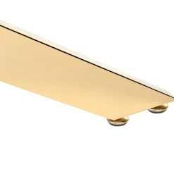 Ronde Eettafels-Beliani MARAMO - Eettafel - Goud - ⌀120 cm - Veiligheidsglas