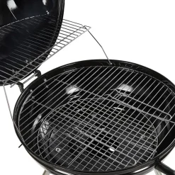 Barbecues En Accessoires-Beliani MARAPI - Houtskoolgrill - Zwart - Staal
