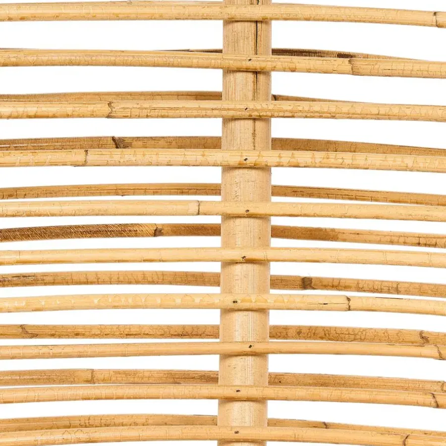 Beliani MARATEA - Tuinbank - Lichtbeige - Rotan