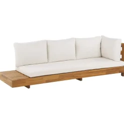 Loungesets-Leen Bakker MARETTIMO - Loungeset - Gebroken wit - Linkszijdig - Acaciahout