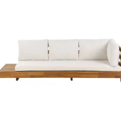 Loungesets-Leen Bakker MARETTIMO - Loungeset - Gebroken wit - Linkszijdig - Acaciahout
