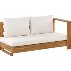 Loungesets-Leen Bakker MARETTIMO - Loungeset - Gebroken wit - Linkszijdig - Acaciahout