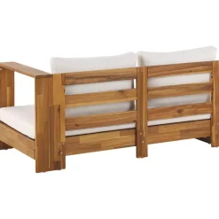 Loungesets-Leen Bakker MARETTIMO - Loungeset - Gebroken wit - Linkszijdig - Acaciahout