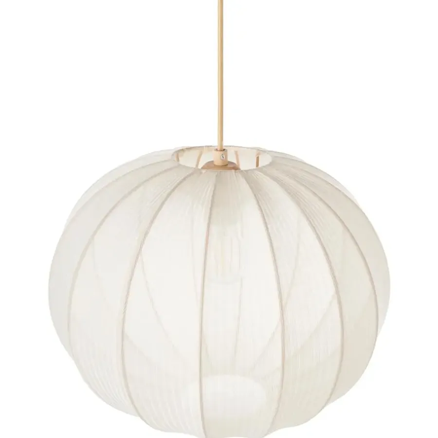 Leen Bakker MARIETA - Hanglamp - Wit - Nylon