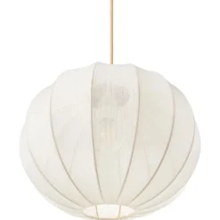 Leen Bakker MARIETA - Hanglamp - Wit - Nylon