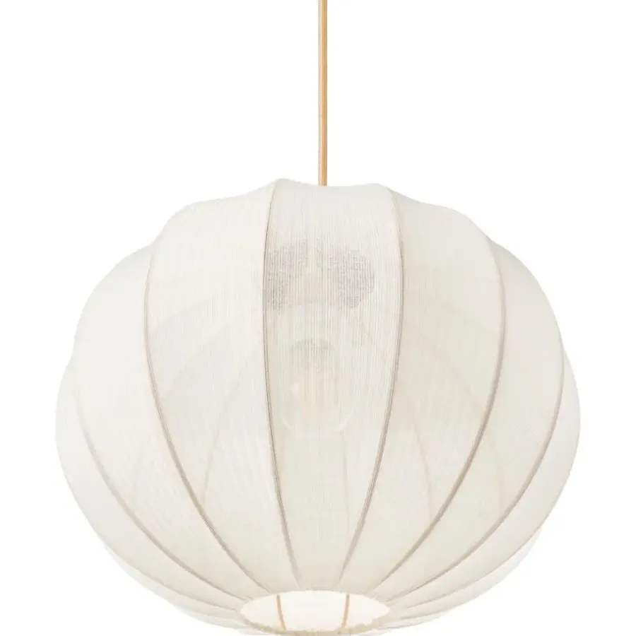 Leen Bakker MARIETA - Hanglamp - Wit - Nylon