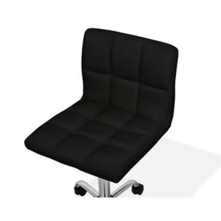 Bureaustoelen|Bureaustoelen-Beliani MARION - Bureaustoel - Zwart - Polyester