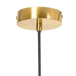 Hanglampen-Leen Bakker MASCOTA - Hanglamp - Lichtgrijs - Linnen