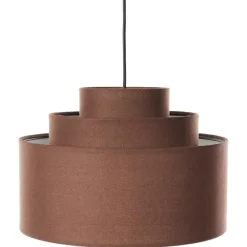 Leen Bakker MASPARRO - Hanglamp - Bruin - Linnen