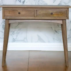 Artisan Furniture Massief Houten Sidetable met 2 Laden
