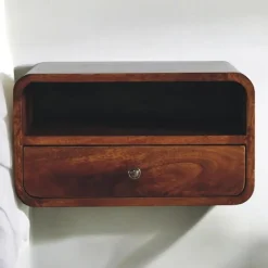 Artisan Furniture Massief Houten Vloeiende Eiken Sidetable