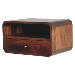 Artisan Furniture Massief Houten Vloeiende Eiken Sidetable