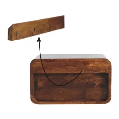 Artisan Furniture Massief Houten Vloeiende Eiken Sidetable