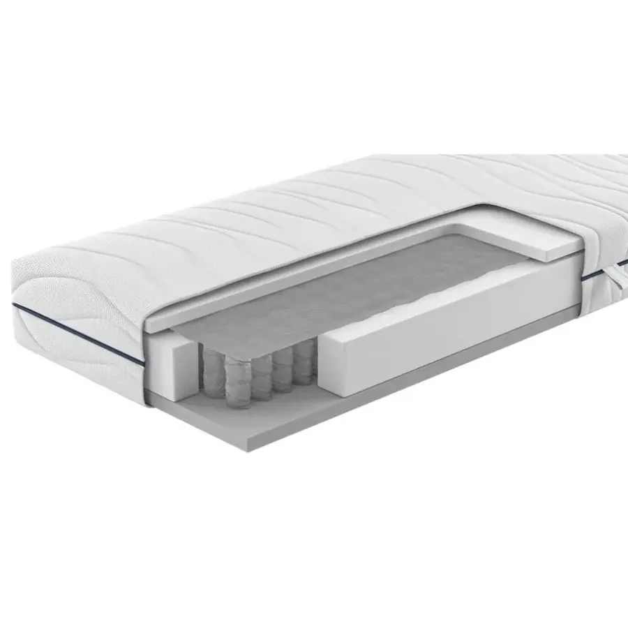 Matrassen-Leen Bakker Matras Luc pocketvering - 70x200x19 cm