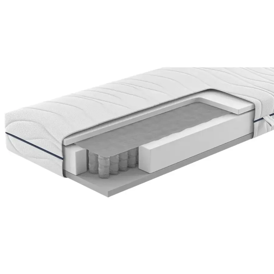 Leen Bakker Matras Luc pocketvering - 140x200x19 cm