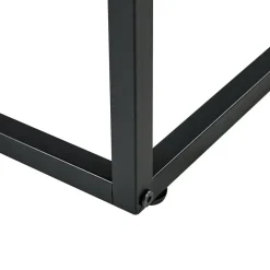 Beliani MAUK - Consoletafel - Zwart - MDF