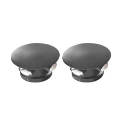 Beliani MAURICE - Wandlamp set van 2 - Zwart - Aluminium