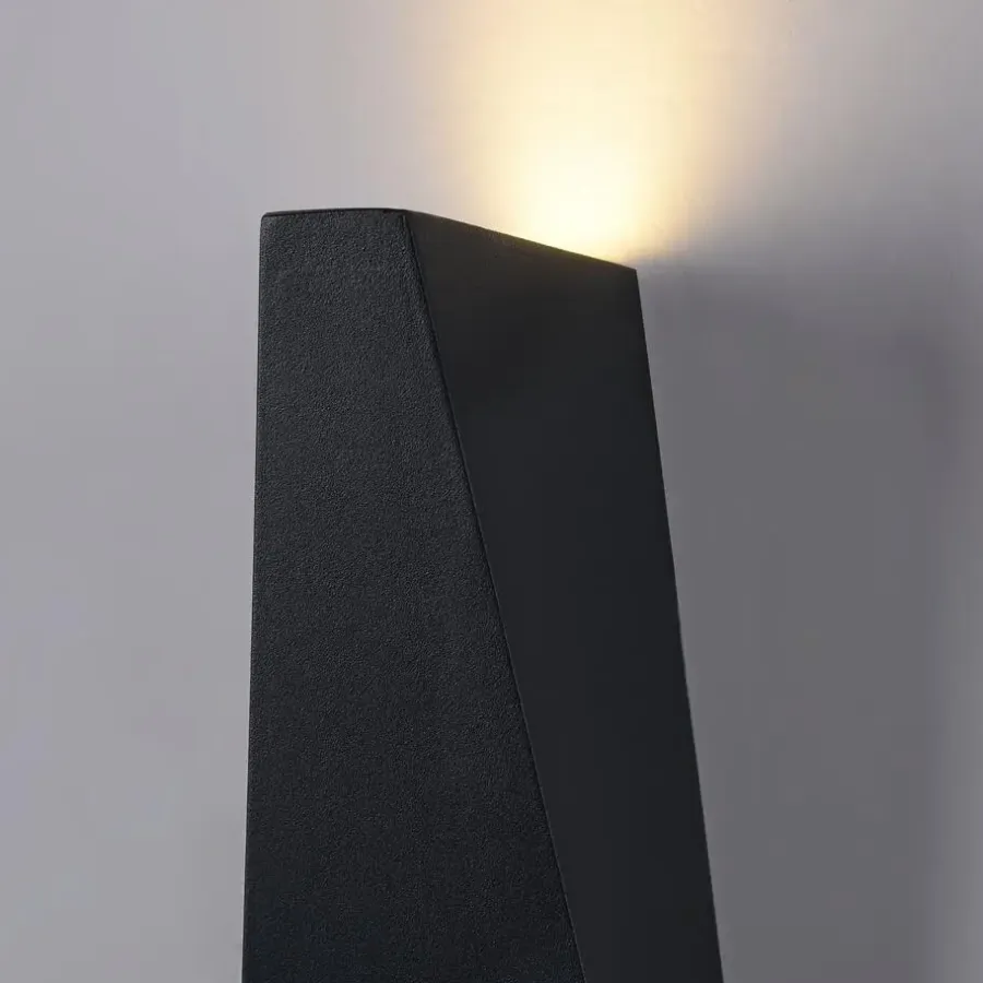 Buitenverlichting|Wandlampen-Maytoni Outdoor - Architecturale verlichting Times Square - Zwart