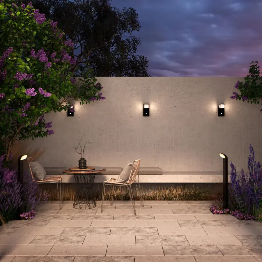 Staande Lampen-Maytoni Outdoor - Landschapsverlichting Stock - Grafiet
